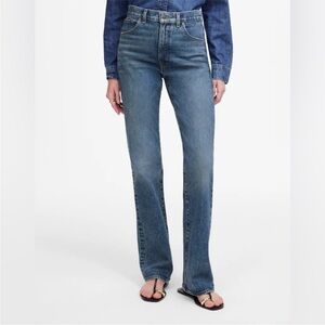 Madewell Women's Boot Cut Jeans in Blue